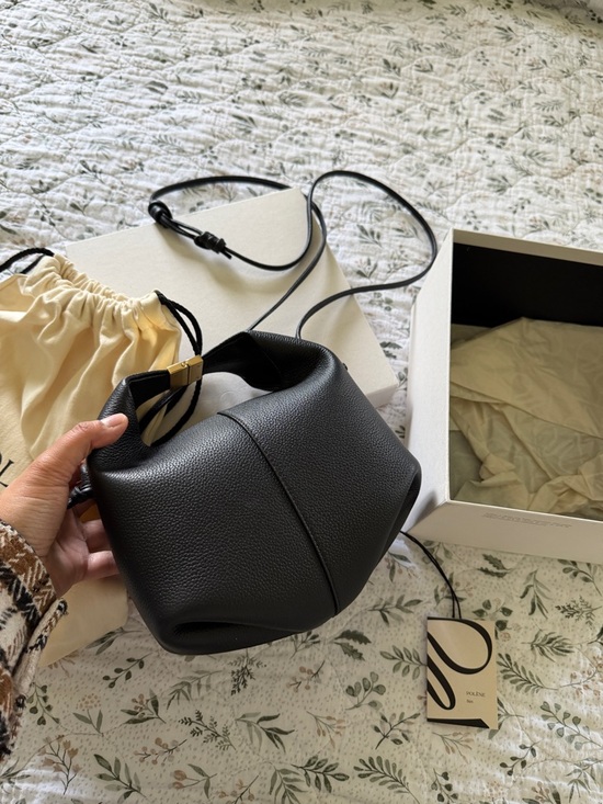 Polene Handbags - Polene Black Beri Bag Crossbody